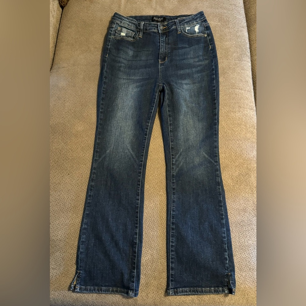 Judy blue split hem jeans